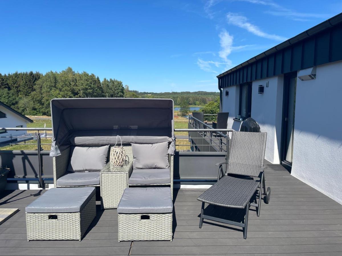 #Neu L Seeblick L Netflix L Boxspring L Nespresso L E-Tuer L Terrasse L 82M2 우멘 외부 사진